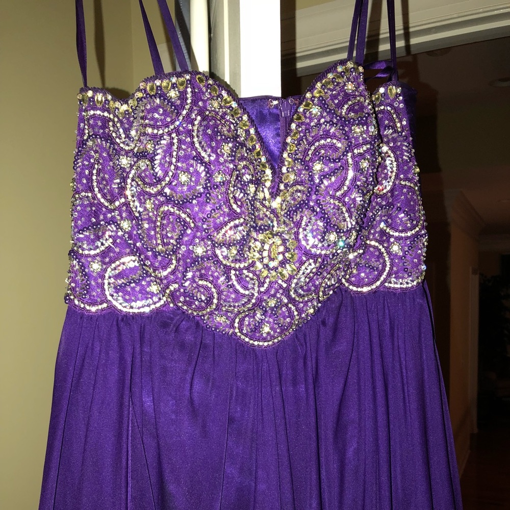 Beautiful Unique Prom Dress (LIKE NEW)